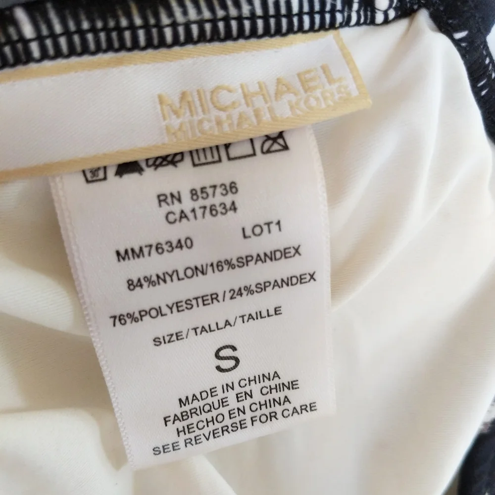 MICHAEL Michael Kors Bandeau Swim Top Size Small - Picture 8 of 8